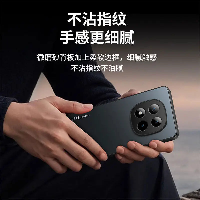For POCO M8 Pro 5G Shockproof Armor Frosted Case for Mi POCO M 8 M8pro Camera Protection Matte Hard Bumper Cover Shell Capa