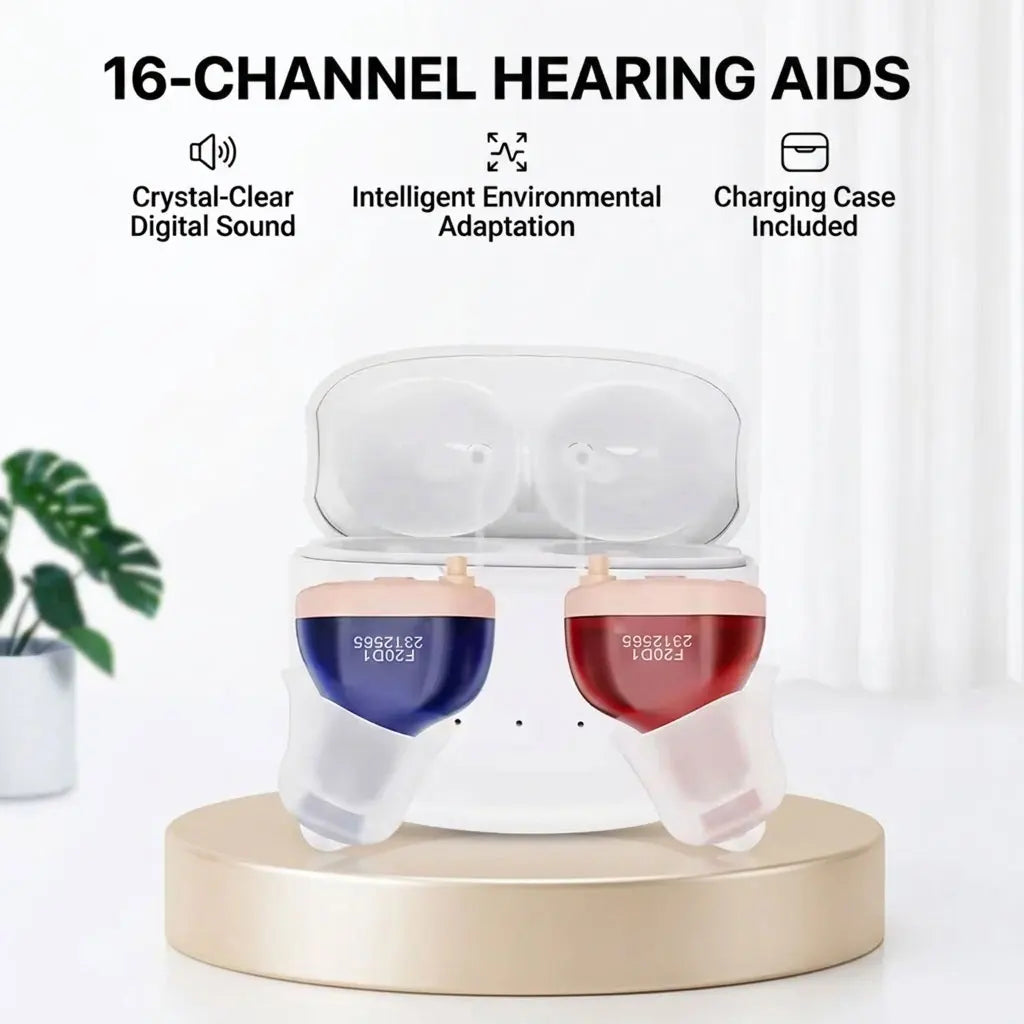 16 Channel Hearing Aid for the Elderly High Quality Hearing Aids with Noise Reduction Hearing Aid for Deafness Audifonos
