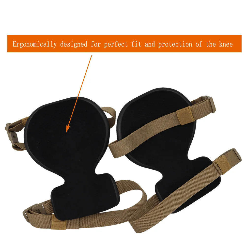 Upgraded Version II Tactical ARC Style Training Kneepads Combat Knee Pads Outdoor Sport Hiking Airsoft Hunting Kneepad