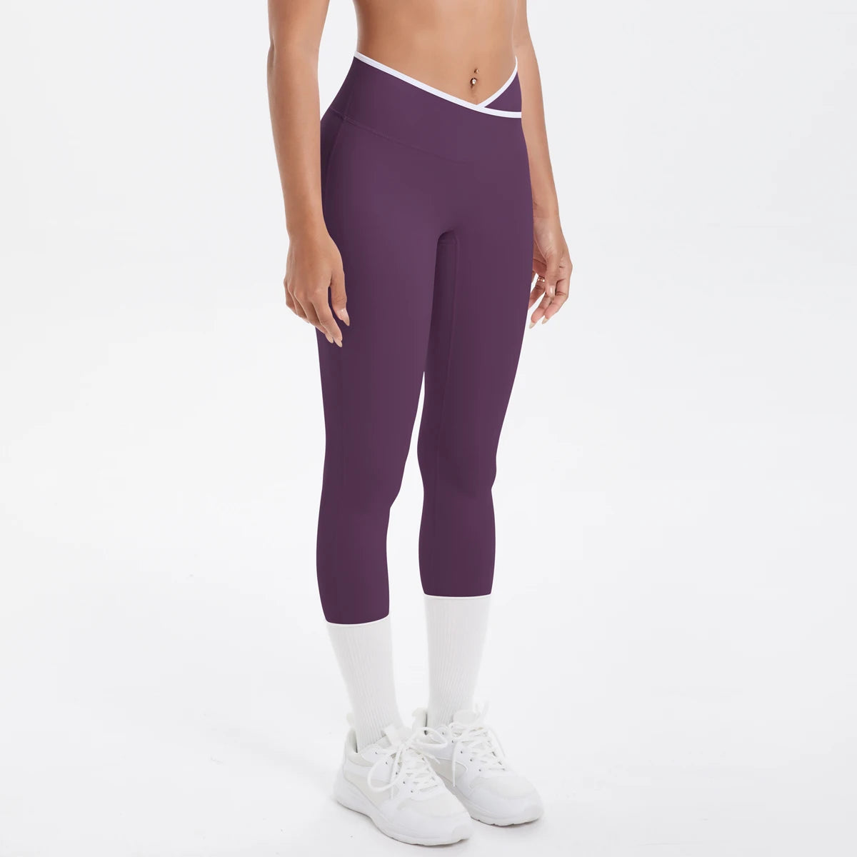 Women Cross High Waisted Sports Suit Breathable Fitness Running Workout Yoga Set Casual Pilates Sportwear Leggings