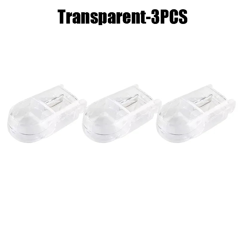 Medicine Pill Cutter Box Portable Drug Box Useful Grinder Splitter Medicine Pill Holder Tablet Cutter Splitter Divider Pill Case