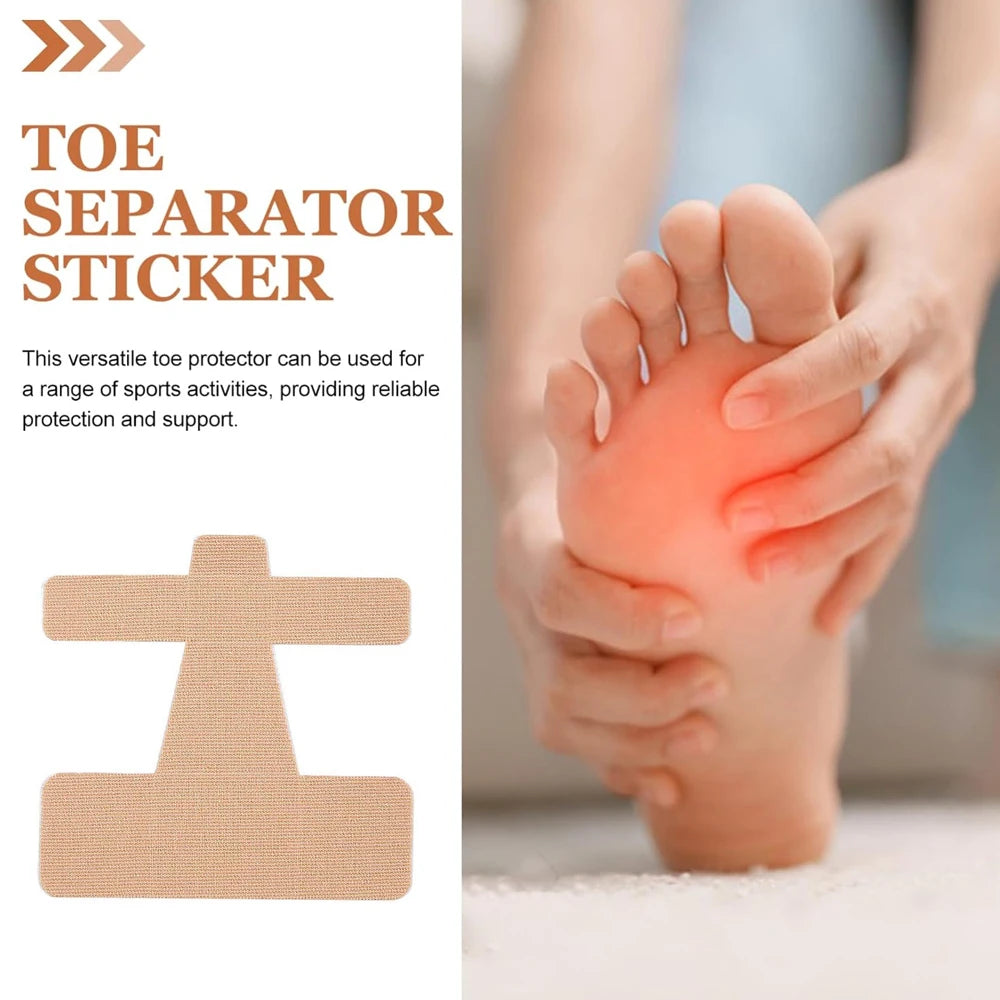 10PCS Bunion Corrector & Pain Relief Kinesiology Athletic Tape,For Bunions & Turf Toe,Big Toe Spacer/Separator/Straightener Tape