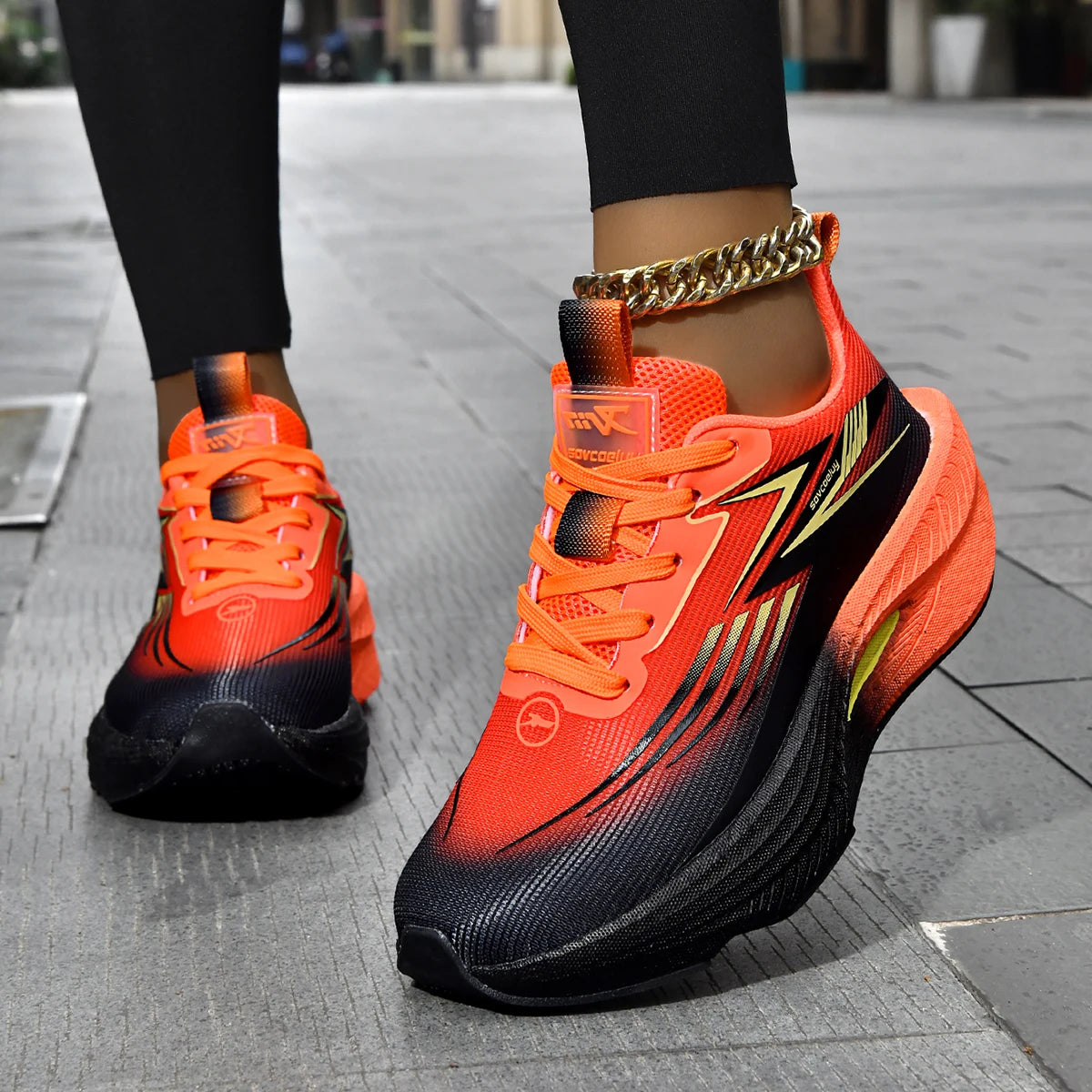 Men Running Shoes Carbon Board Air Cushion Marathon Sneakers Breathable Lightweight Women's Comfortable Speciality Sports Shoes