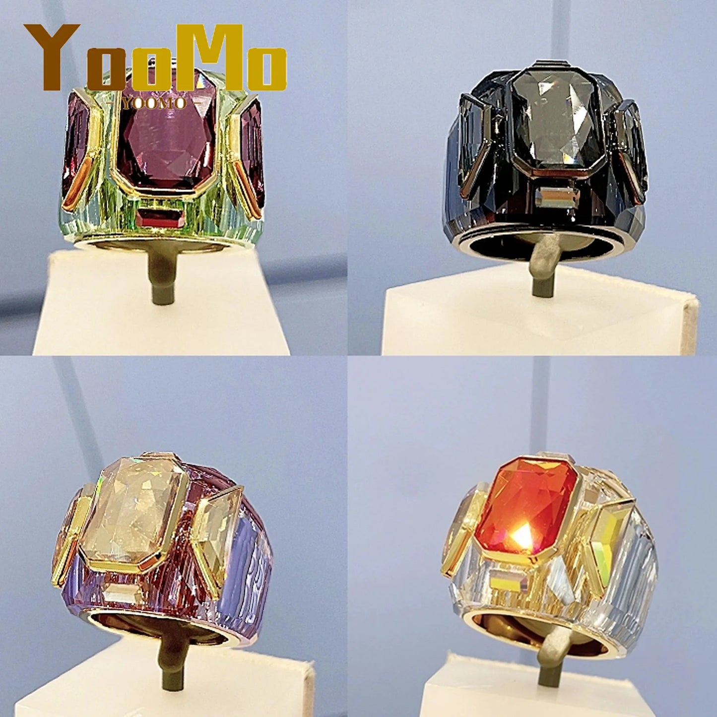 Rings Sales Trend Luxury Brand High Quality Jewelry Original Shiny Christmas Birthday Cocktail Party Engagement Gift for Women