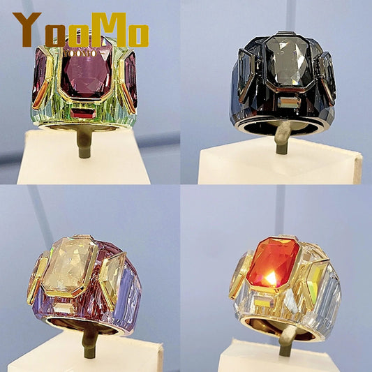 Rings Sales Trend Luxury Brand High Quality Jewelry Original Shiny Christmas Birthday Cocktail Party Engagement Gift for Women