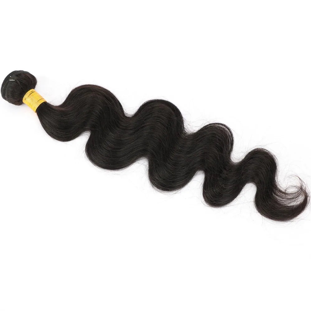 High Quality 10-32 inch Body Wave natural color Human Hair weaving Bundles Brazilian Virgin Remy Full Hand Weaving