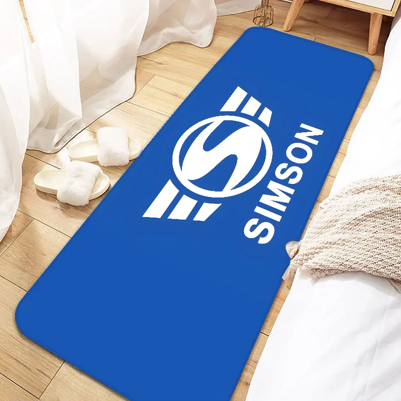 Non-slip Door Mat For Simsons Doormat Washable Kitchen Carpet Living Room Hallway Rugs Bathroom Bath Door Mats