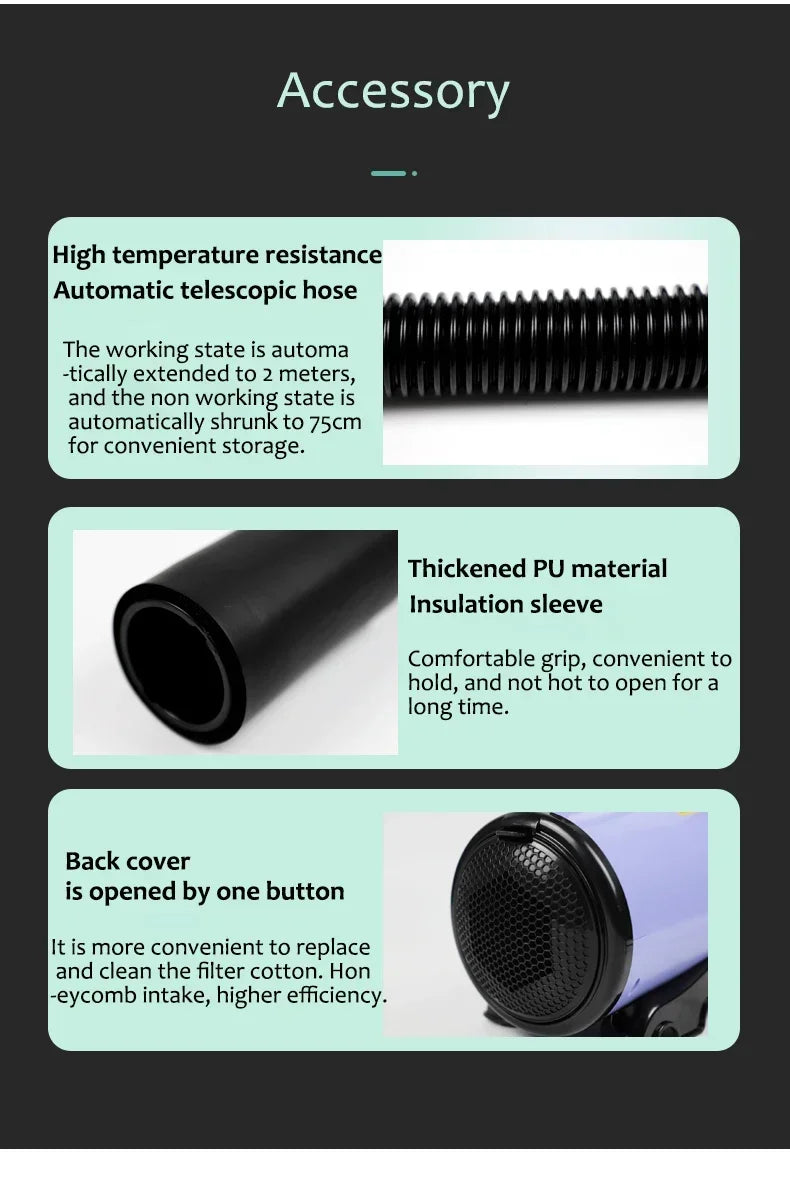 Dogs Hair Dryer Cat Grooming Water Blower Motor Warm Wind Adjustable Blow-Dryer Professional Warm Wind Secador Hot Wind Heater