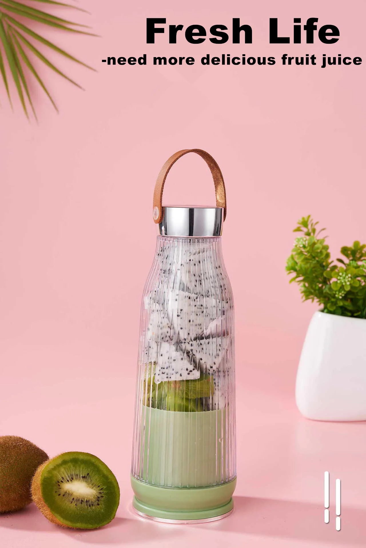 2026 Electric Juicer Cup 6 Blades Blender Milkshake Machine USB Portable Fruit Milk Mixing Tool Mini Fresh Juice Blender