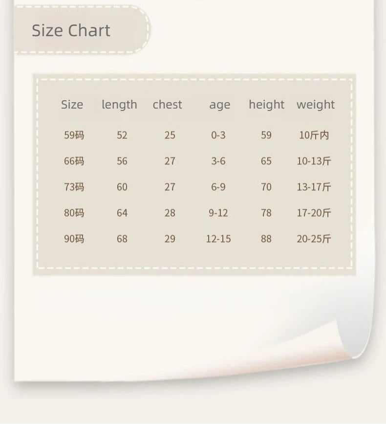 AYNIGIELL Baby Winter Clothing, Pure Cotton Thickened Warm Baby Cotton Clothing, 0-18 Months Newborn Baby Outdoor Clothing