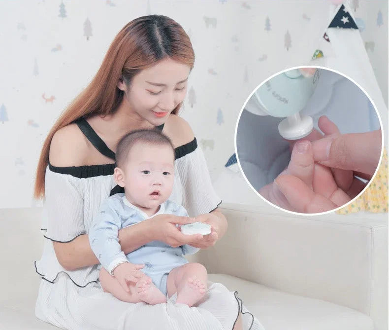 Electric Baby Nail Trimmer Baby Items Kid Nail Polisher Tool Care Kit Easy To Trim Nail File Newborn Baby Things Bebe Accessorie