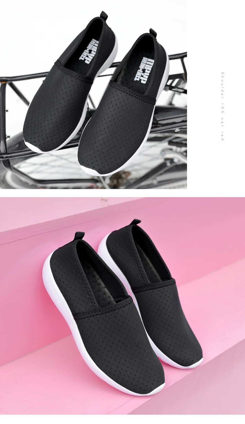 Breathable Women Running Shoes Lightweight Anti-slip Female Sports Shoes Outdoor Soft Loafers Women's Sneakers Fashion Tennis