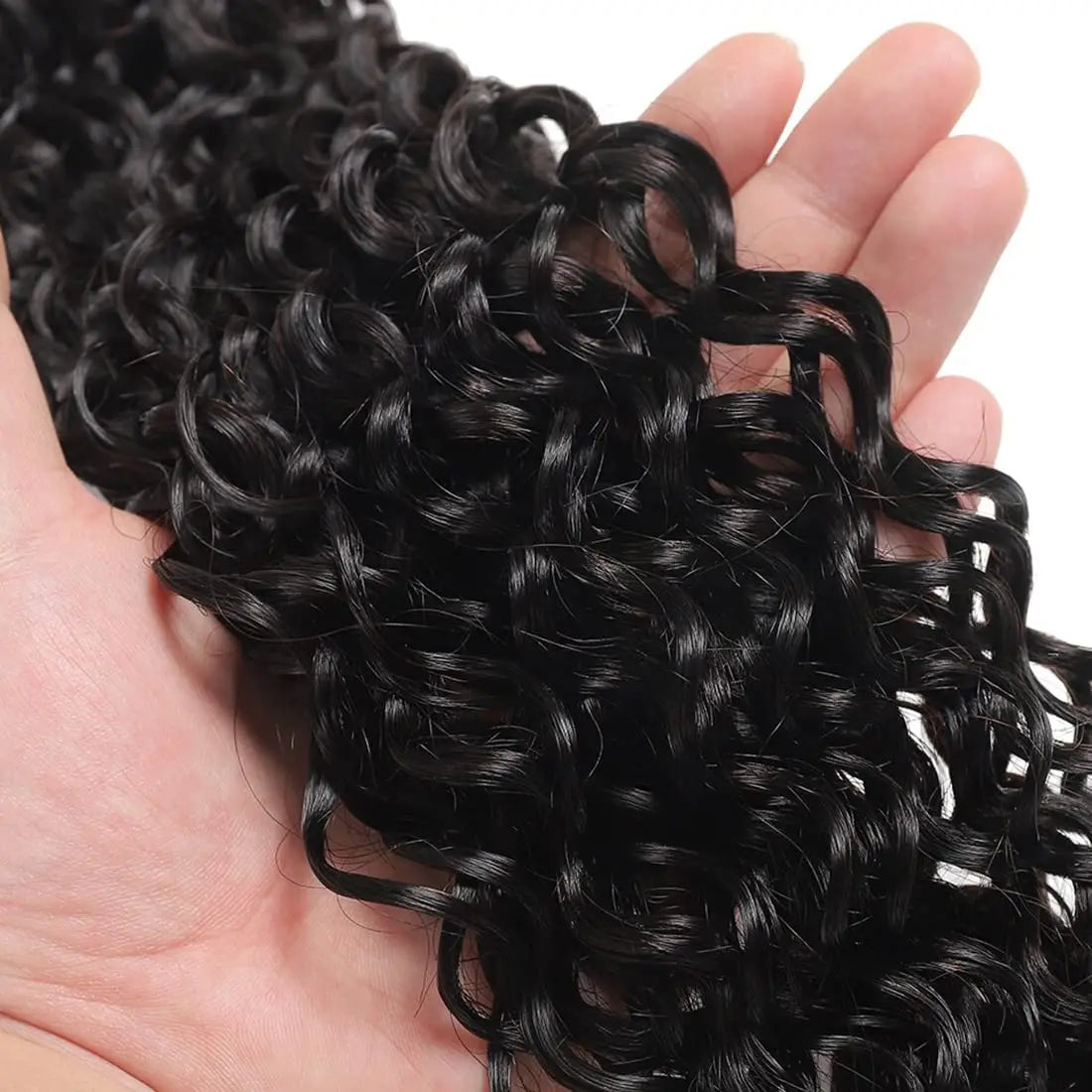 Water Wave Bundles Human Hair Extensions For Women Peruvian Hair Bundle Raw Virgin Hair Unprocessed Human Bundle Curly Hair