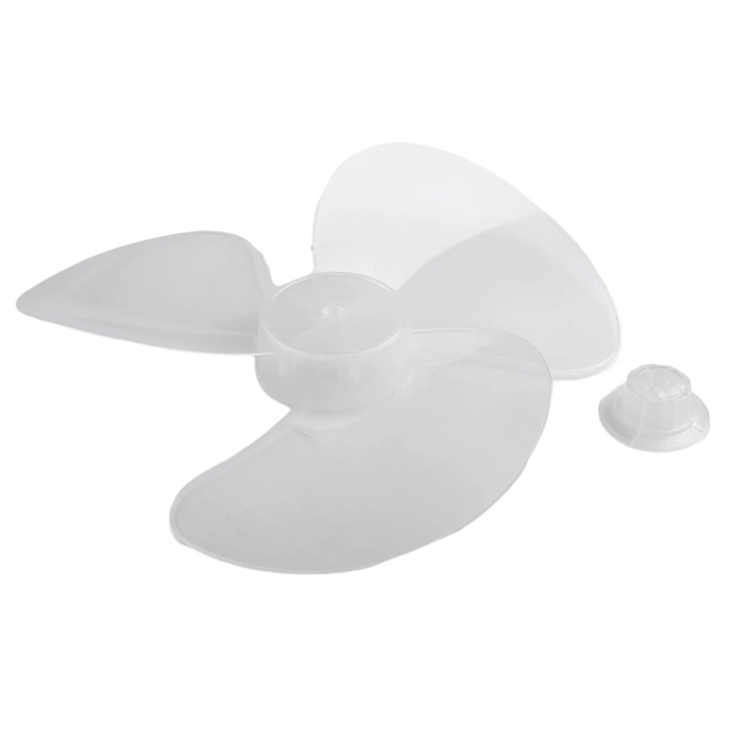 12" Plastic Fan Blade 3 Leaves Home Improvement Radius 14cm Standing Pedestal Floor Wall Table Fanner Practical