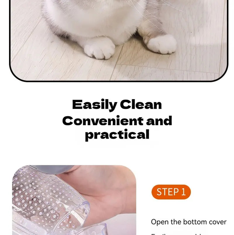 Portable Cat and Dog Hair Vacuum Electric Massage Clean Dual Purpose Cleaner Device  Cleaning Vacuum Cleaner Cat Grooming Tools