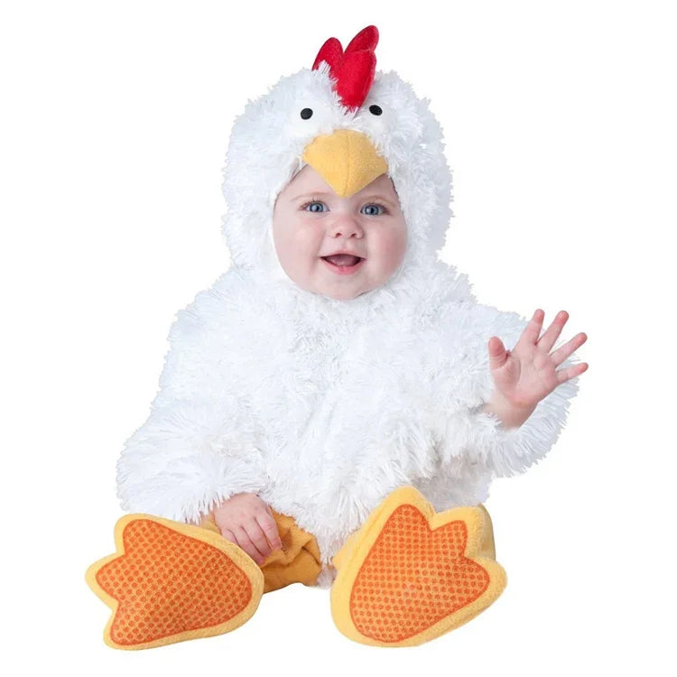 Halloween Costume Baby Boy Clothes Girls Monkey Polar Bear Romper Kids Clothing Set Baby Hat Socks Toddler Set