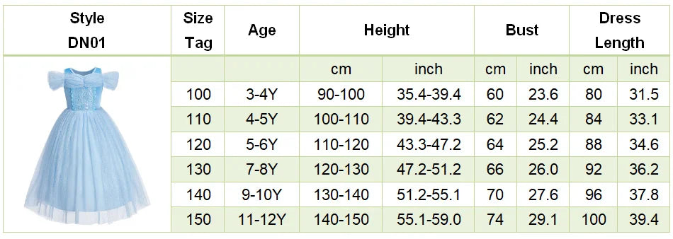 Child Halloween Cinderella Princess Cosplay Costume 2026 Summer Kids Birthday Party Dresses Baby Girls Carnival Dress Up Clothes