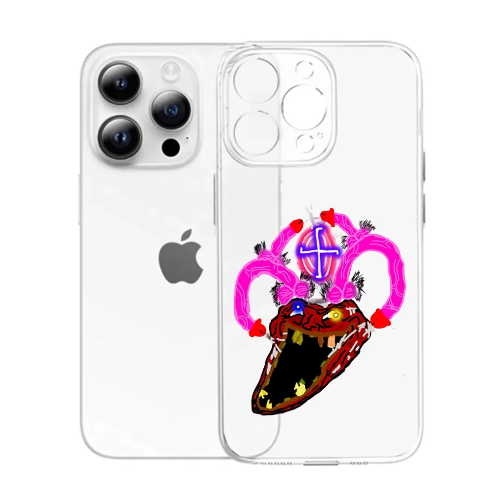 Funny T-Trollfaces Comics Memes Phone Case For iPhone 17 Air 16 e 15 14 13 12 11 Pro Max Plus Transparent Silicone Soft Cover
