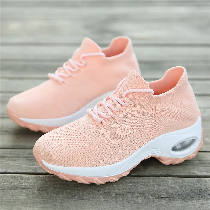 MAEDEF Women Shoes Athletic Sneaker Breathable Non Slip Women Walking Shoes Tennis Sports Casual Walking Shoes Woman Sneakers