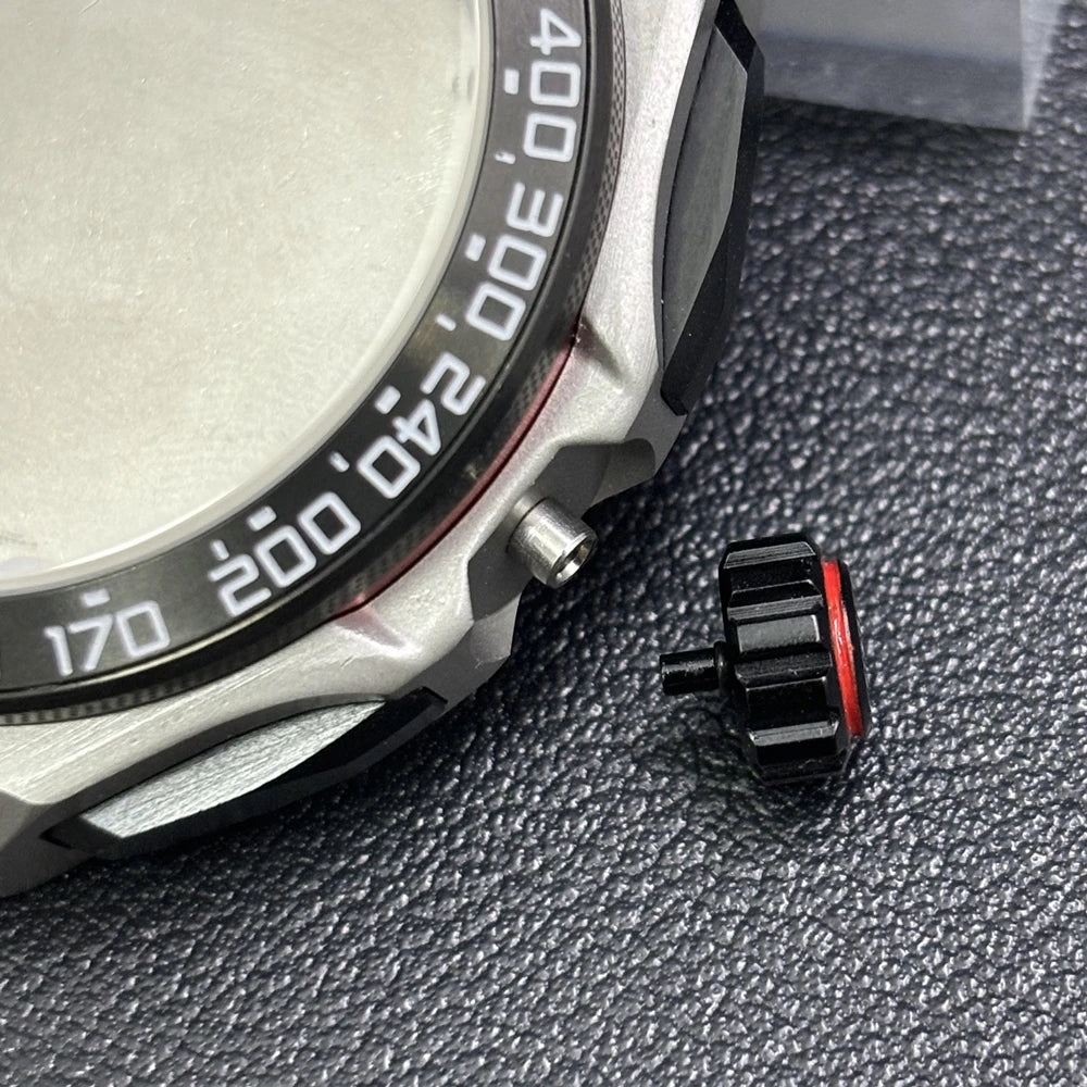 2025NEW 42mm Men's watches chronograph case VK63 case metal case for VK63 Movement 18.5mm strap accessories vk63 watch case