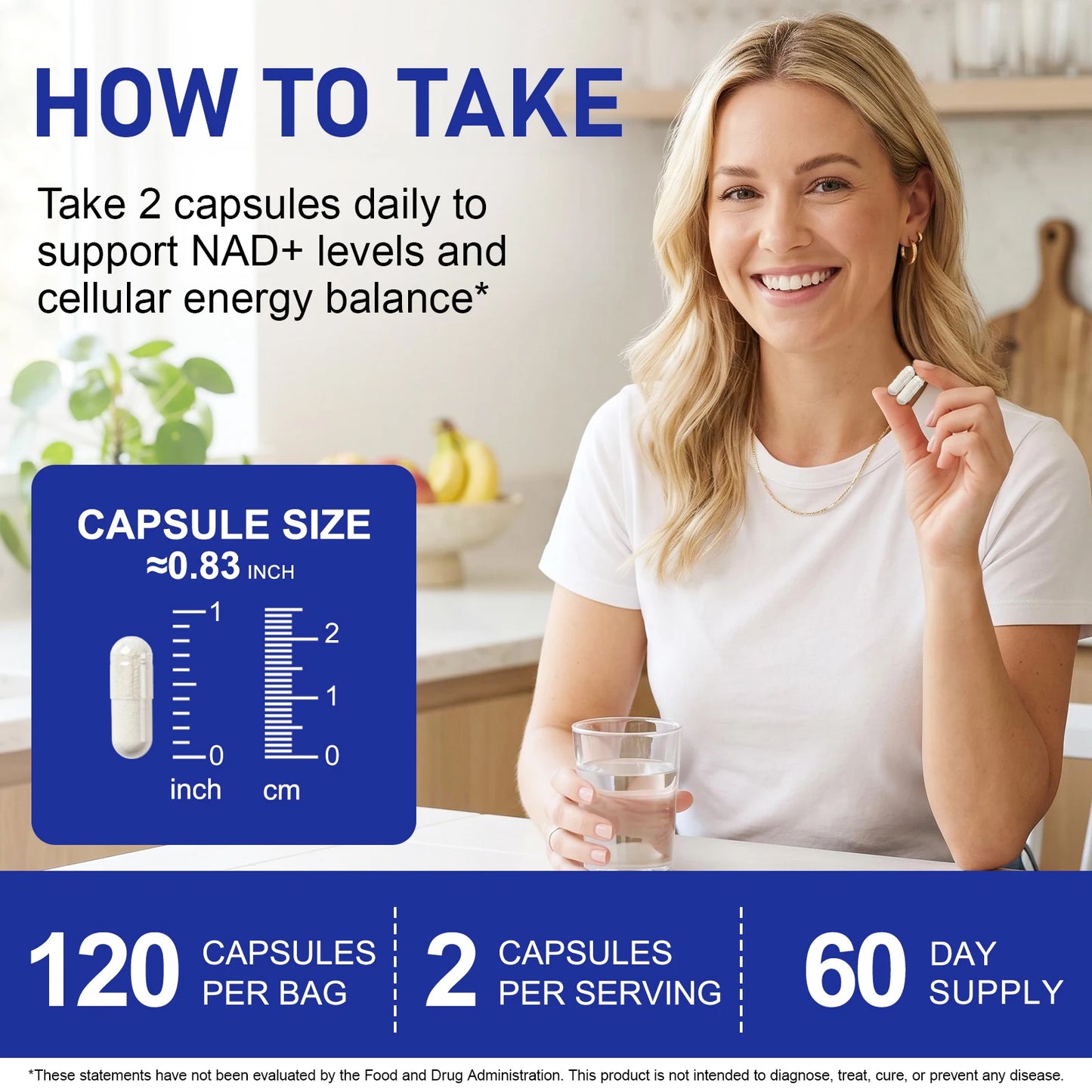 ArtoaLabs NMN Capsules 1000mg with TMG & Quercetin Supports Anti Aging, DNA Repair, NAD+ Metabolism, Cellular Energy | 120 Count