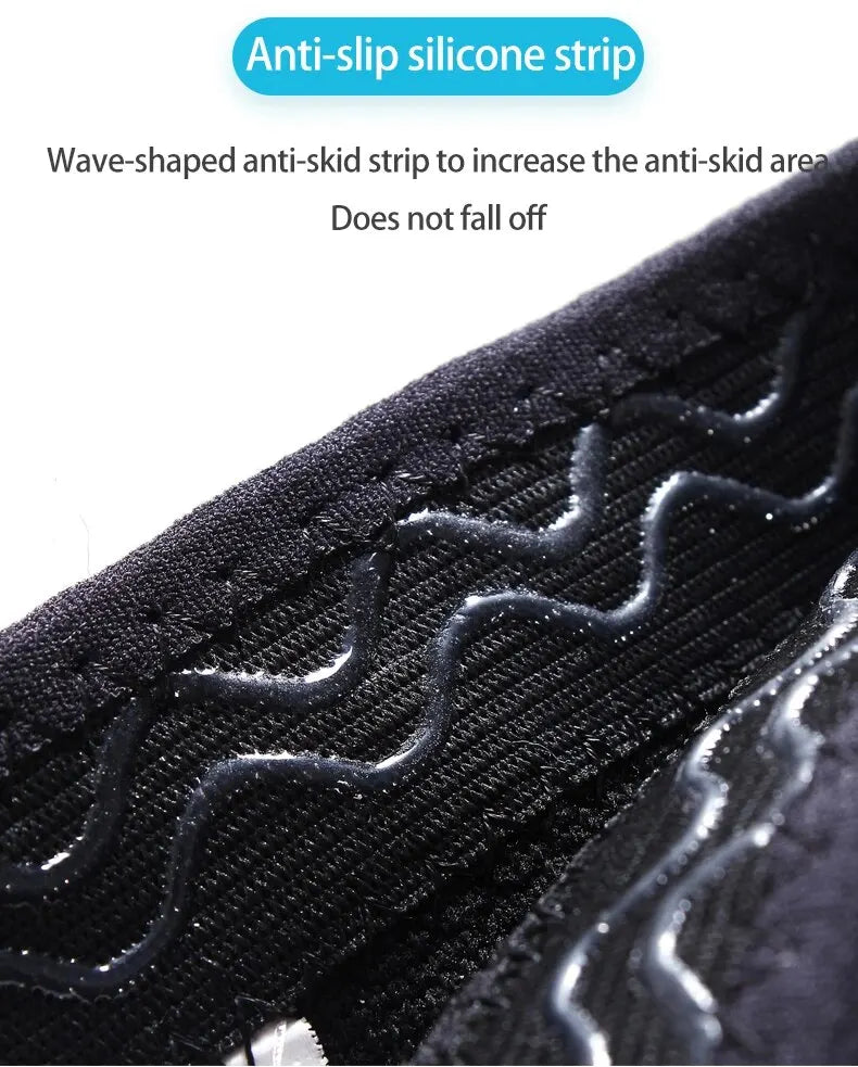 Durable Professional Knee Brace for Basketball Workout Antislip Strip Side Stabilizers Sport Knee Support with TPE Pad