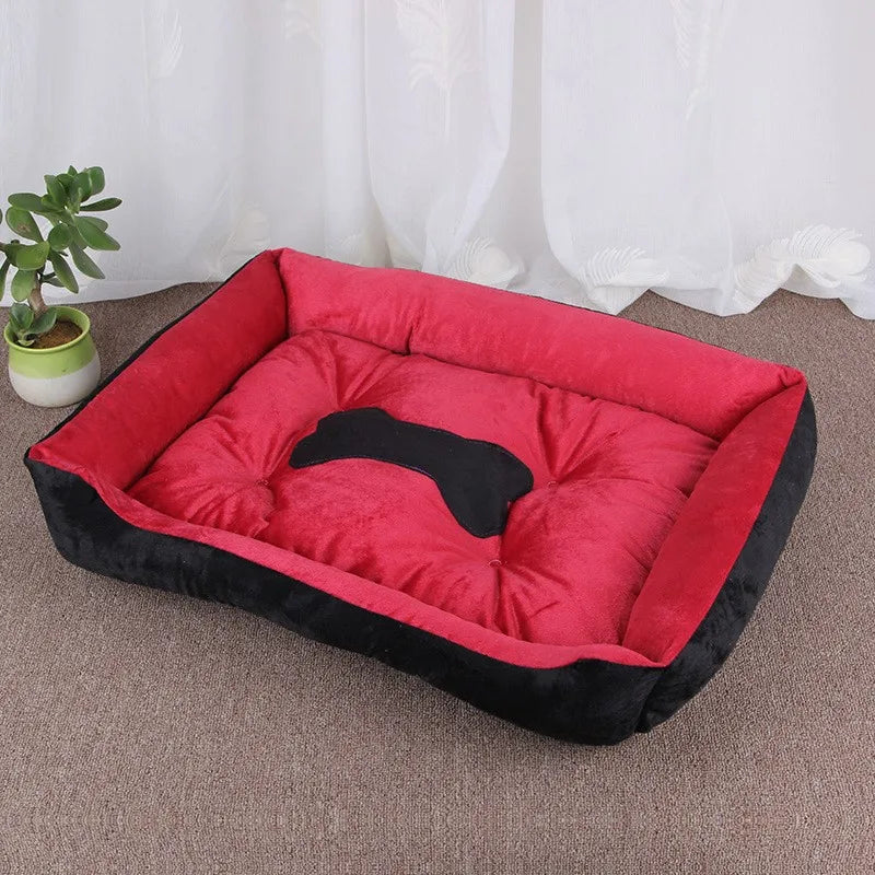 Viral Plush Dog Bed for All Size Dogs, Small Medium Large Warm Donut Cuddle Bed, Orthopedic Calming Pet Sofa
