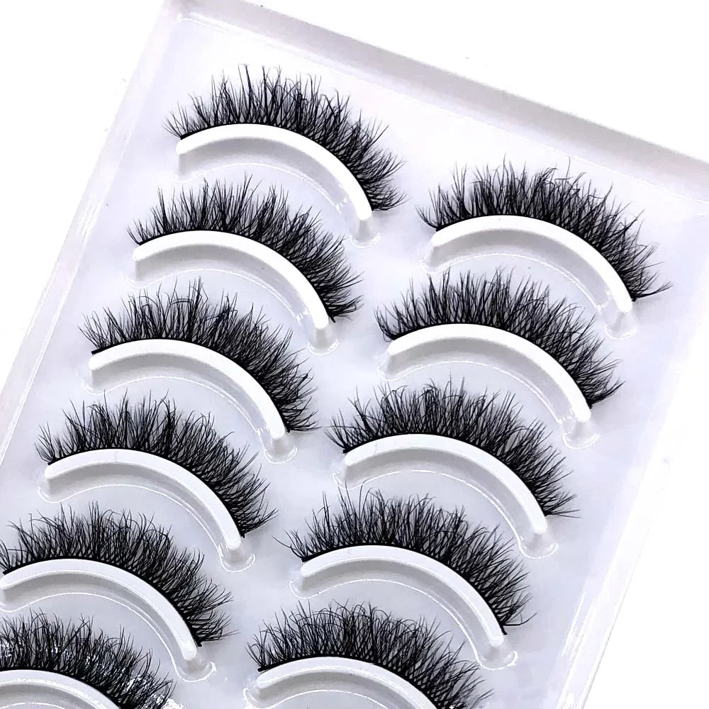 33 Style 10/50/100 Boxes 10Pairs Natural 3D Mink False Eyelashes Makeup Fake Eye Lashes Faux Cils Make Up Beauty Tools Wholesale