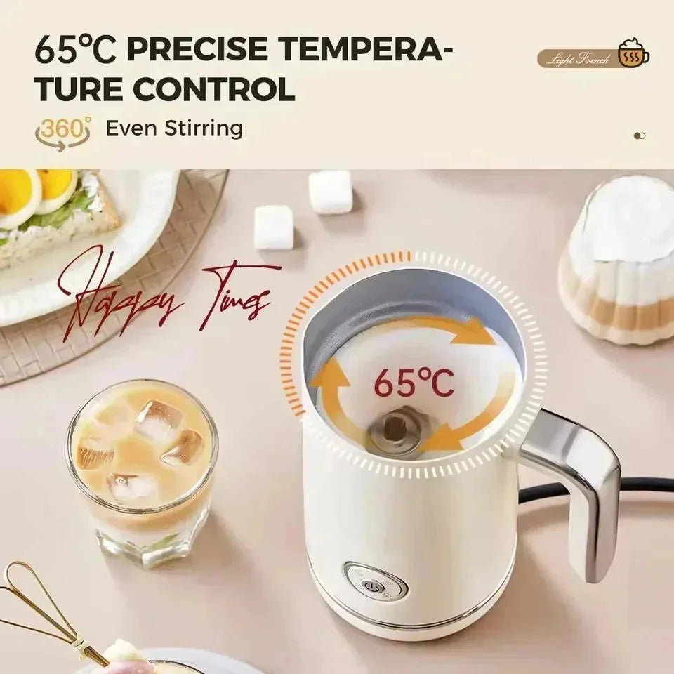 220V 240ml 4in1 Electric Milk Frother Home Automatic Milk Frother Italian Coffee Machine Milk Frother Hot And Cold Mixing Cup