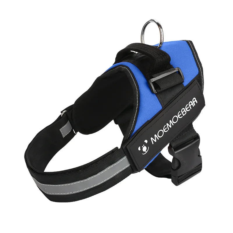 K9 Tactical Dog Harness and Leash Anti-Pull for Golden Retriever Pomeranian Adjustable Pet Walking Rope for Large Dogs