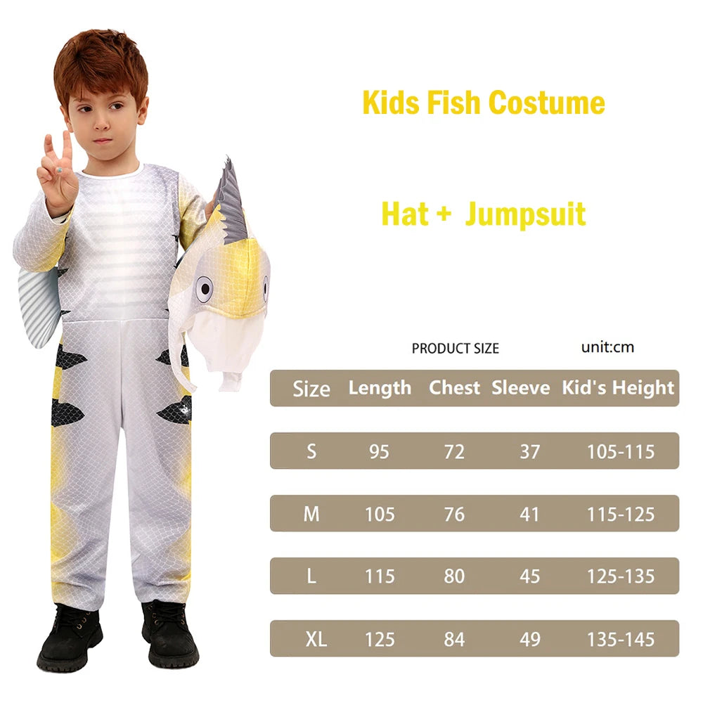 Unisex Boys Girls Jumpsuit Animal Halloween Costumes Bodysuit Kids Purim Party Fancy Dress Up Clothing Set