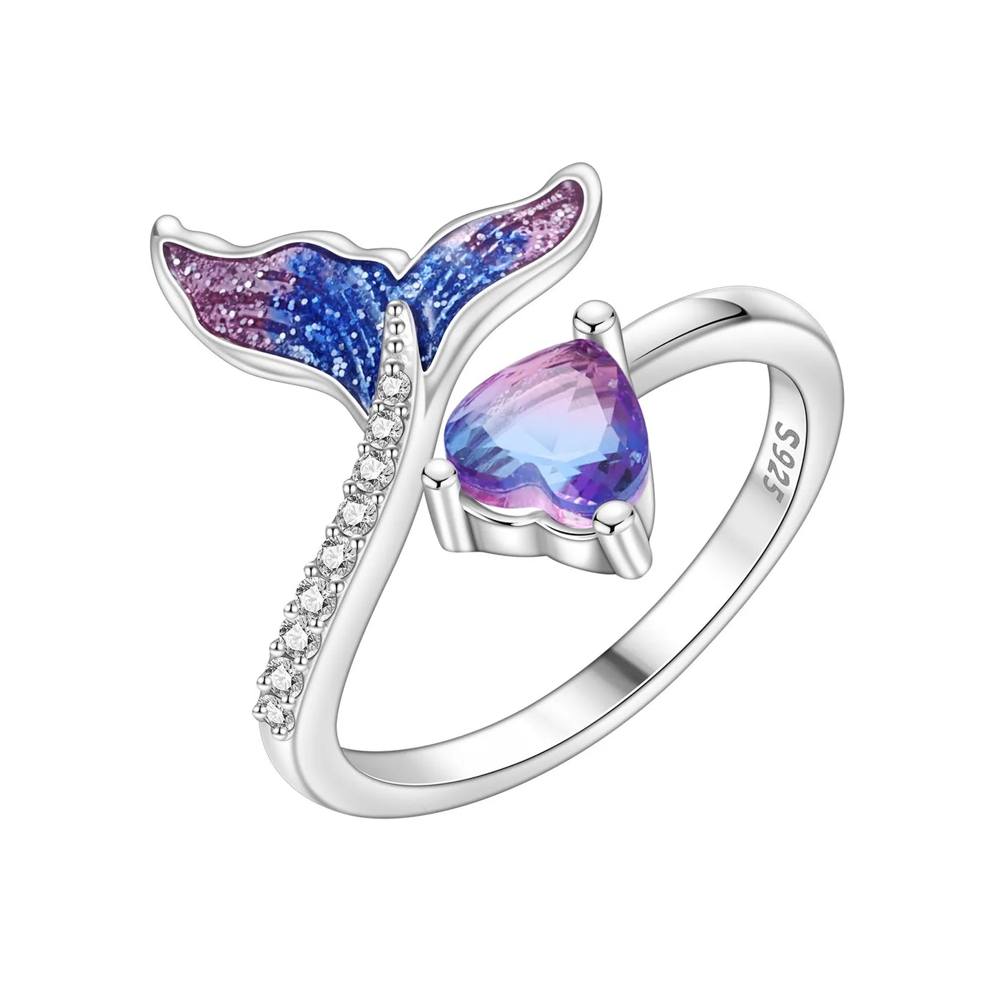 Original 925 Sterling Silver Zircon Bone Balloon Dog Adjustable Open Ring Fine Jewelry Luxury Gift for Women Birthday Party 2026