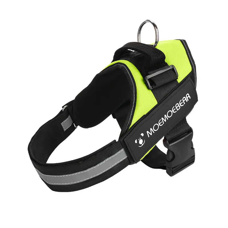 K9 Tactical Dog Harness and Leash Anti-Pull for Golden Retriever Pomeranian Adjustable Pet Walking Rope for Large Dogs