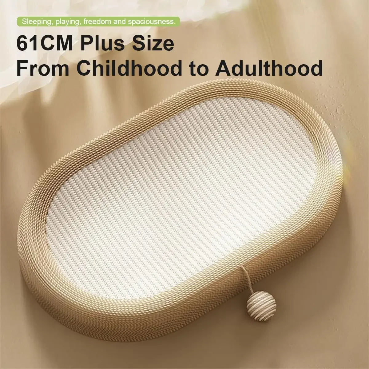 Cat Scratching Nest, Household Multifunctional Sisal Cat Scratching Board Sofa Bed Dual-purpose Scratch-resistant Large Cat Bed