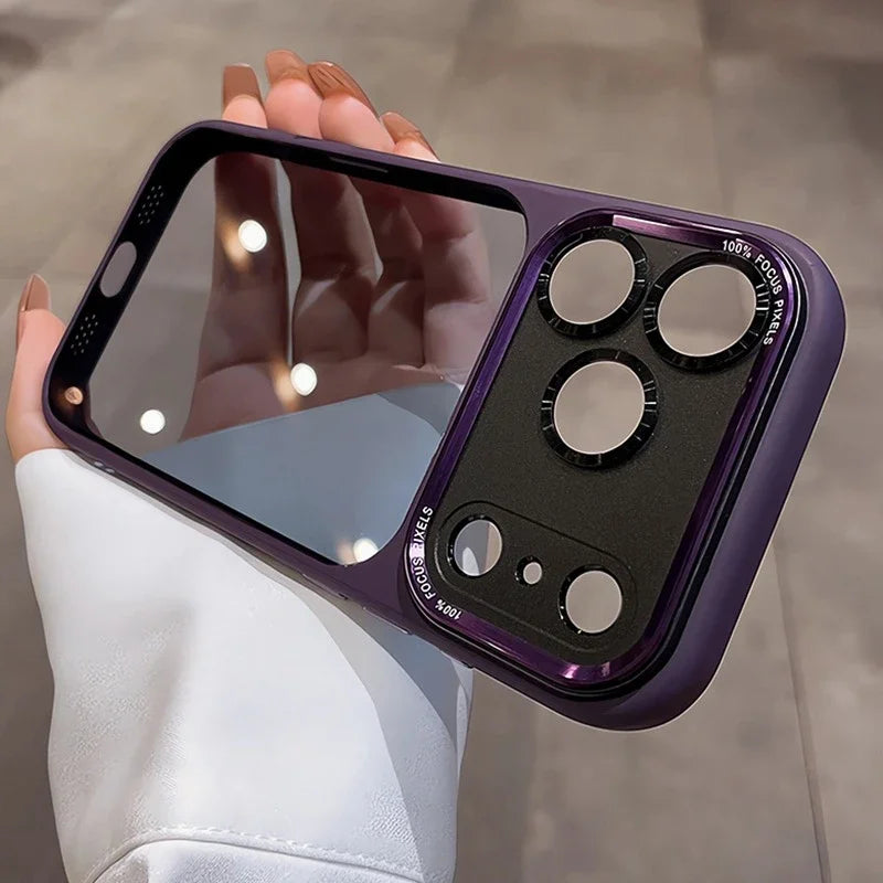 Luxury Transparent Phone Case for IPhone 17 Air 16 15 14 13 12 Pro Max Plus 17Air 17Pro 16Pro i17 Clear Shockproof Bumper Cover