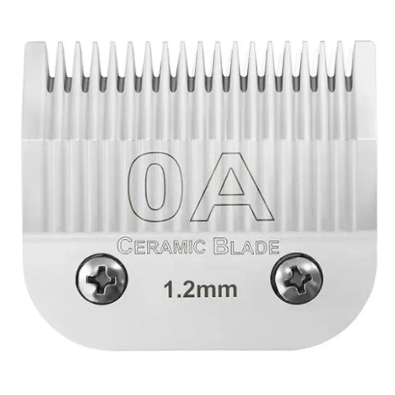 Detachable Pet Dog Grooming Clipper Ceramic Edge Blade Compatible with most Andis,Oster A5,Wahl KM10 Series Clippers