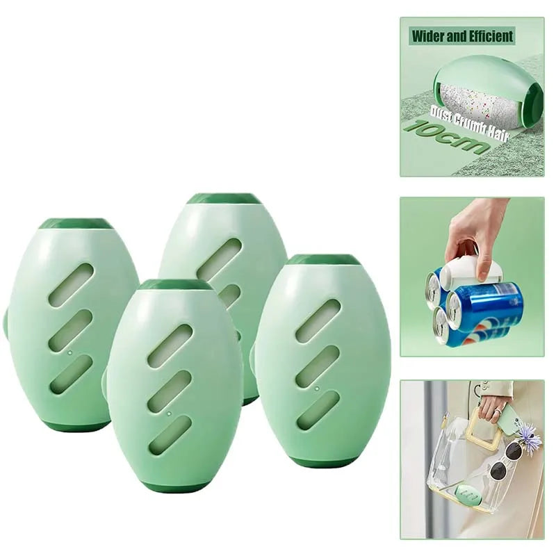 Washable Lint Remover Clothes Roller Portable Pet Hair Remover Dust Removal Eliminator Brush Hair Sticky Cleaning Tools