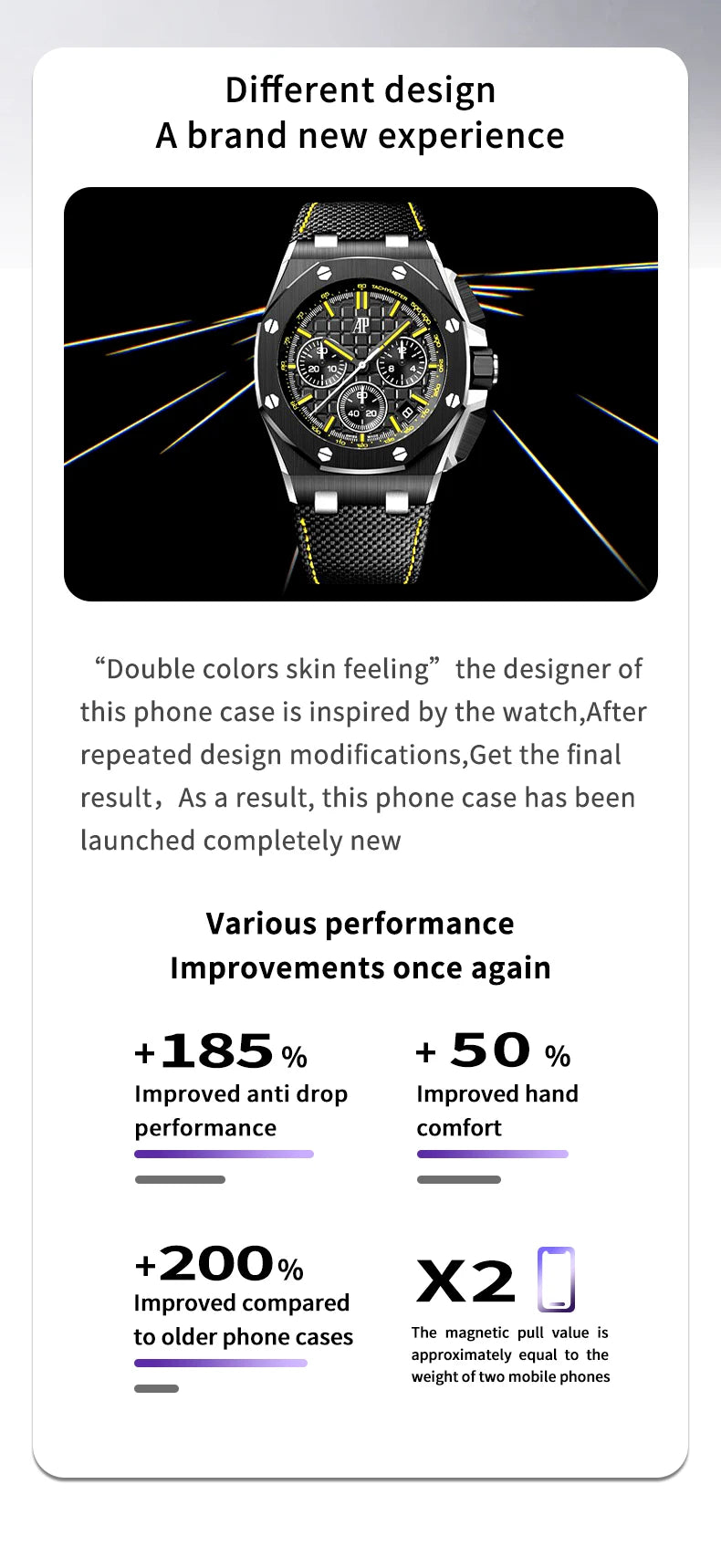 Official Original Splicing Skin Sensation Armor Shockproof Case for iPhone 15 14 Plus 13 Pro Max Magsafe Hybrid Phone Back Cover