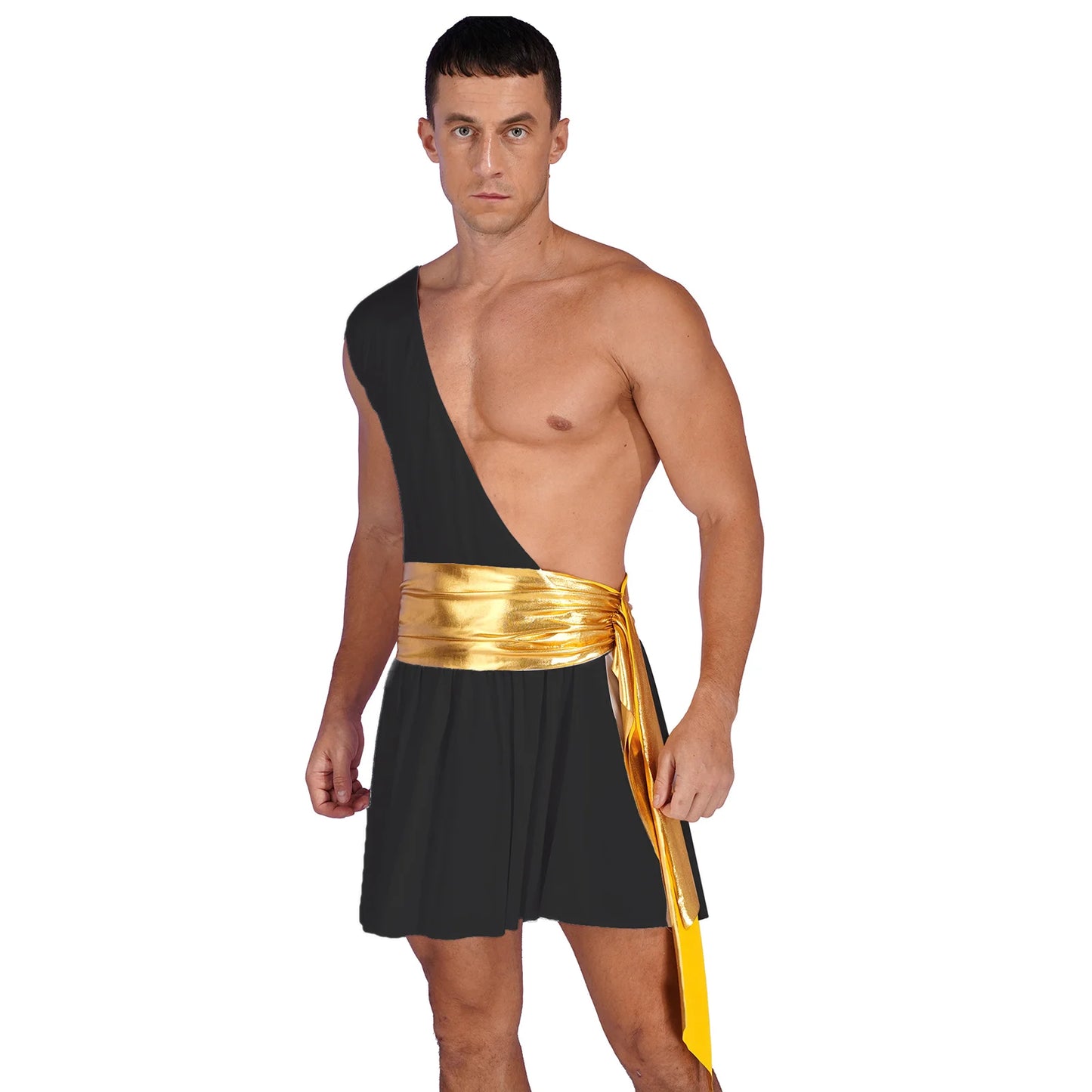 Halloween Adult Cosplay Complete Set Ancient Greek God Gladiator Clothing Mythical Prince Aladin Party Performance Costume