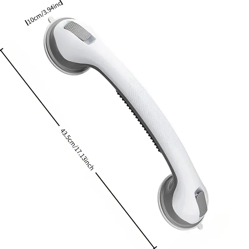 Heavy Duty Suction Grab Bar Shower Bathroom Safety Handle Anti-Slip Grip Elderly Assist Balance Bar Handicap Bathing Tools