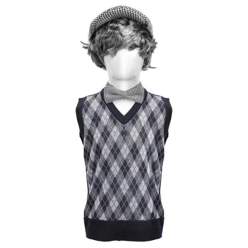 Halloween Festival Old Man Costume Accessories Set 100 Days of School Grandpa Accessories 1920s Men Gatsby Costume