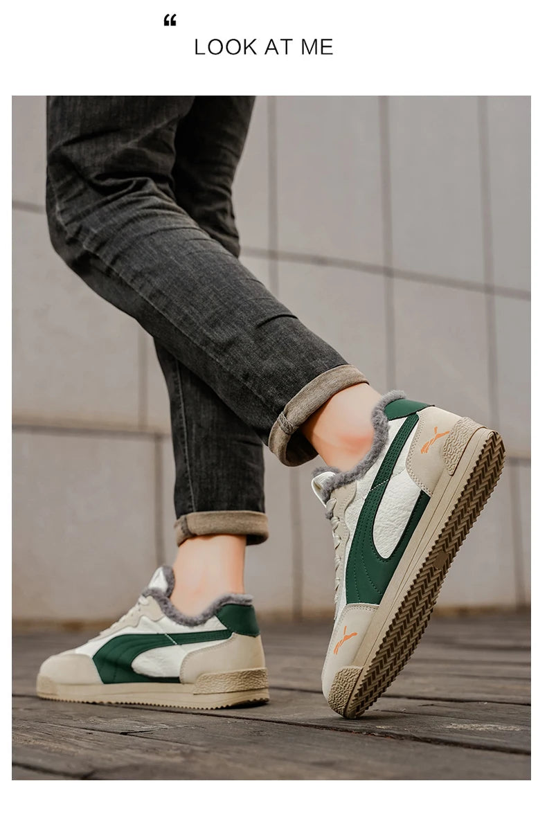 Men Casual Sneakers Winter Running Shoes Outdoor Casual Platform Sneaker Anti Slip Footwear Fashion Sport Shoes Size 39-44