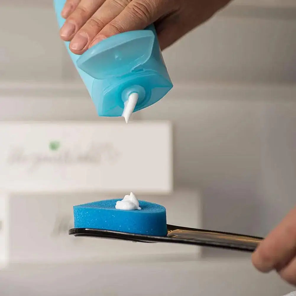 Long Handle Bath Sponge Back Scrubber Bathing Tool Skin Clean Body Exfoliating Back Scrubber Brush Lotion Applicator Tool
