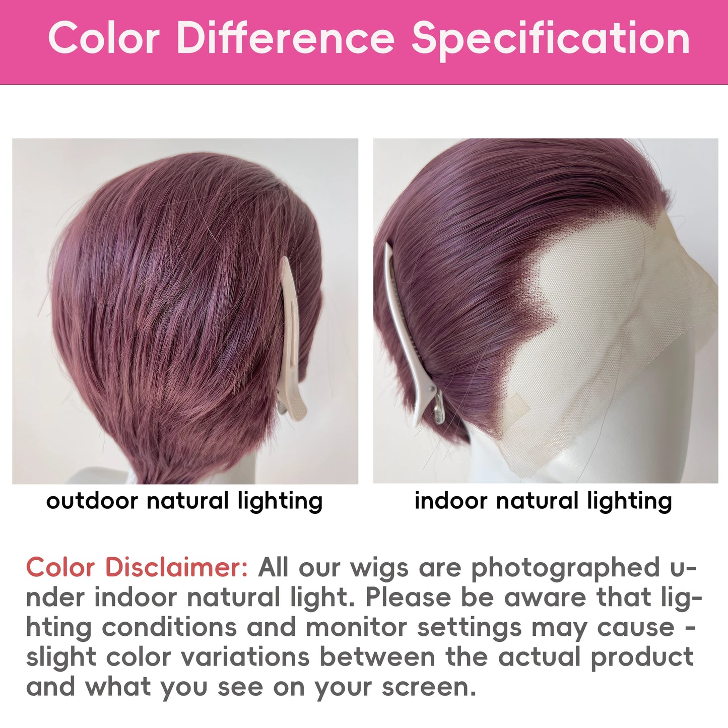 13x4 Lace Frontal Wig 10" Widow's Peak Taro Ash Purple Synthetic Hair Natural Hairline Glueless Cosplay Party Hairpieces Unisex