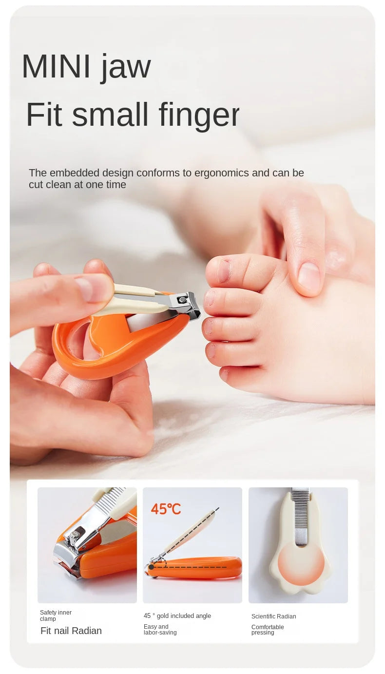 Baby Nail Clipper Set Child Care Tool Clippers Newborn Baby Nail Clippers