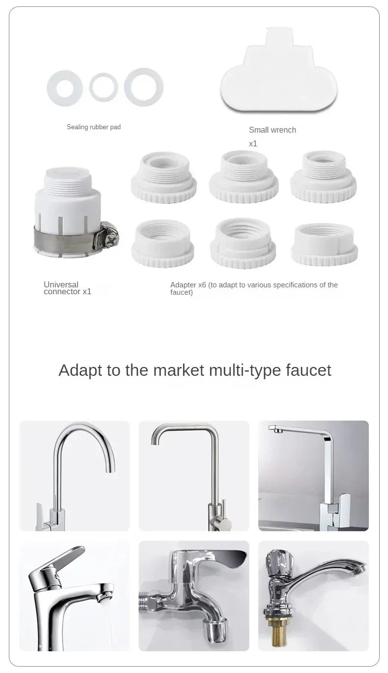 3000W Instant Hot Water Heater Faucet Tankless with Temperature Display and Hot Cold Tap for Kitchen Sink