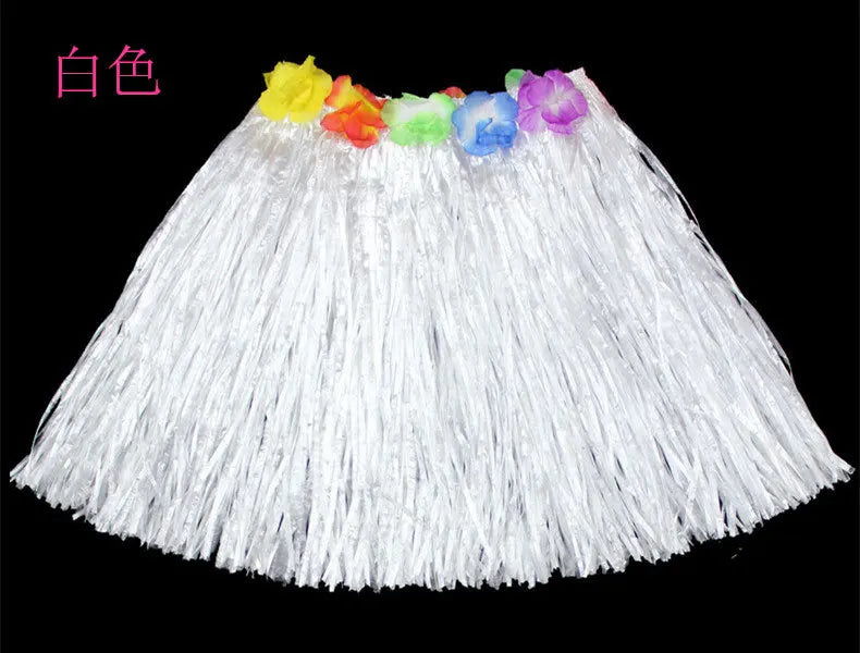 Halloween length30cmHula dance costume with garland for performance, Hawaiian children's hula outfit