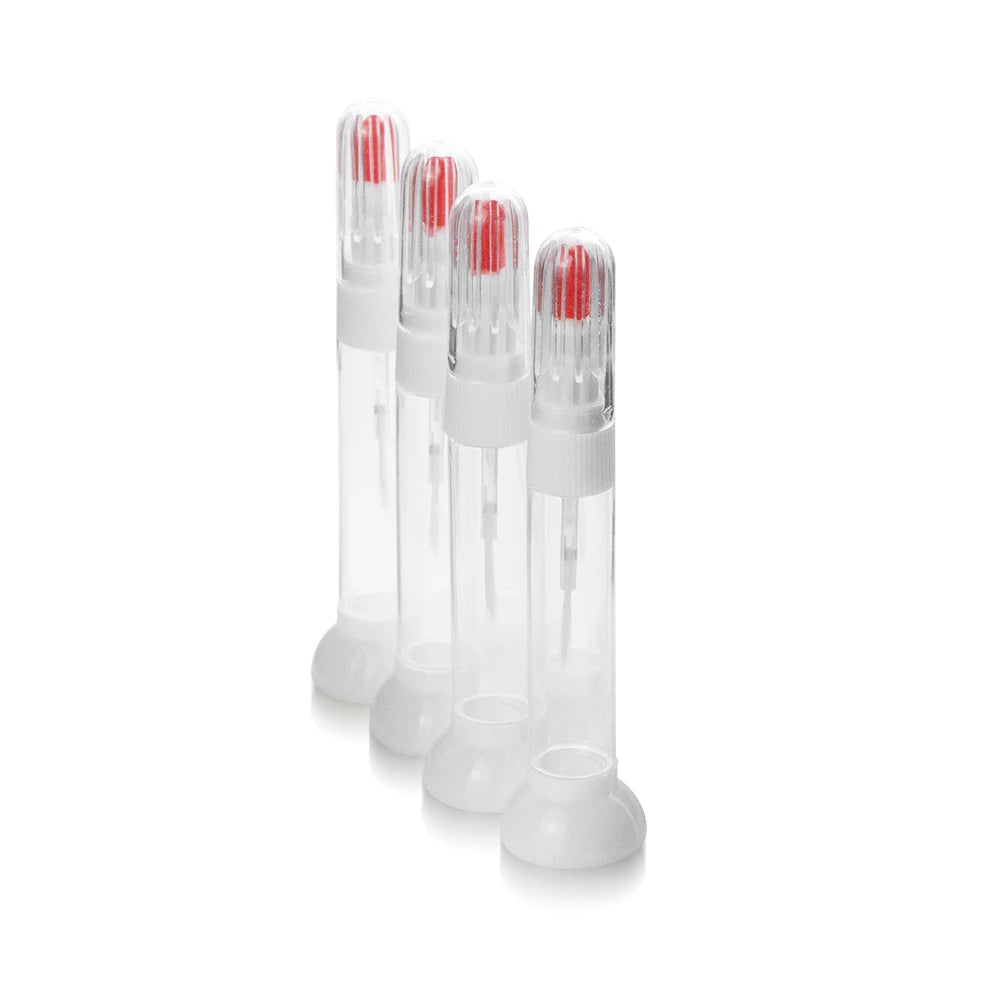 Kimcci Dotted Pen+Drawing Pen Nail Art Tools 2 IN 1 100pcs/lot  Needle Brush Dual-use Empty Bottle