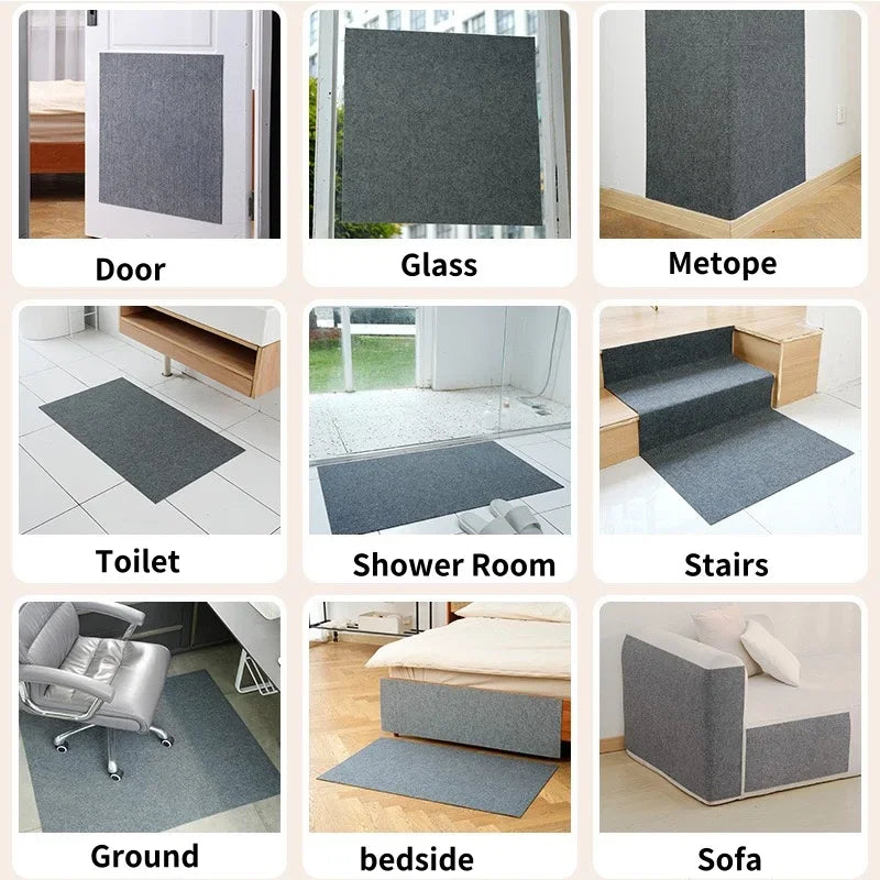 Trimmable Cat Scratching Mat Cat Scratcher Sofa Tape Scratching Post Self-adhesive Carpet Cats Scratch Board Cat Accessories