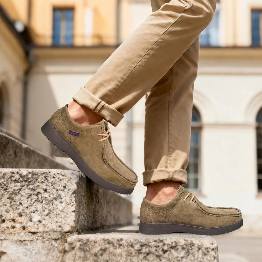 Men's Premium Leather Hand-Sewn Shoes Fashionable Casual  Loafers Shoes Elegant Mocasins Man Shoes,Suit For Daily Wear&Working